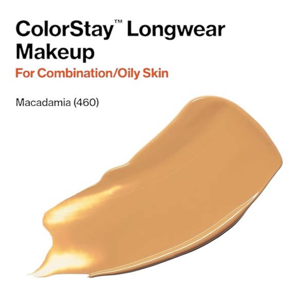 012 Revlon ColorStay Longwear Makeup Macadamia 460 - Picture 2 of 4
